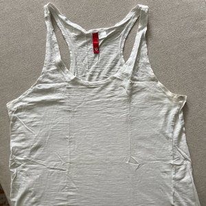 H&M White Cotton Tank Sz 10